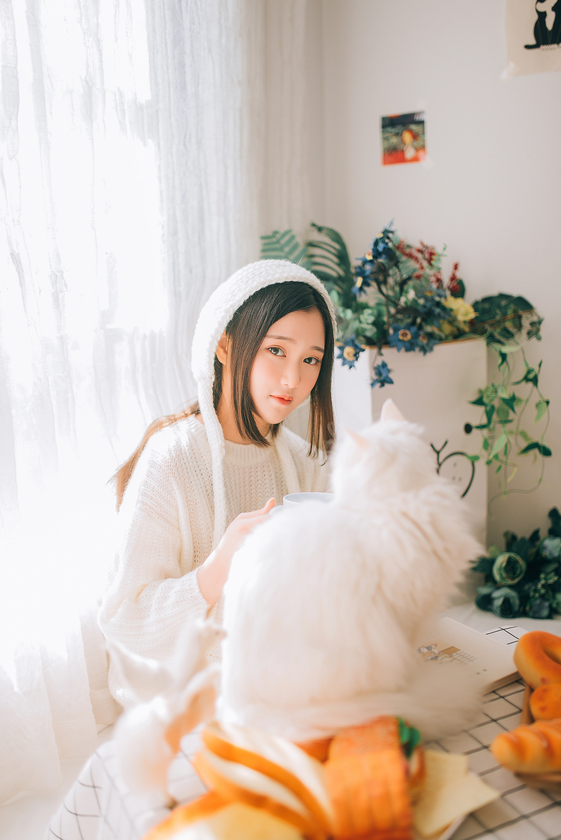 [YITUYU艺图语]2023.12.05 阳光温暖，小猫温柔 格格 2